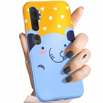 ETUI DO XIAOMI MI NOTE 10 / 10 PRO WZORY SŁOŃ SŁONIE SŁONIKI OBUDOWA CASE - Hello Case