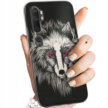 Etui Do Xiaomi Mi Note 10 / 10 Pro Wzory Wilk Wilkołak Wolf Wilczyca Case - Hello Case