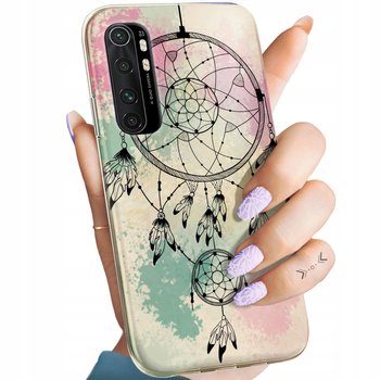 Etui Do Xiaomi Mi Note 10 Lite Wzory Boho Łapacz Snów Pióra Obudowa Case - Hello Case