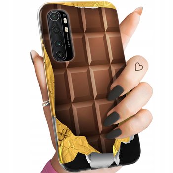 ETUI DO XIAOMI MI NOTE 10 LITE WZORY CZEKOLADA CHOCO SŁODYCZE OBUDOWA CASE - Hello Case