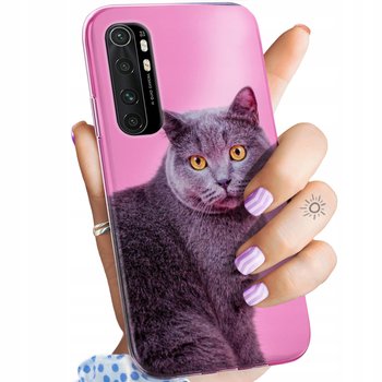 Etui Do Xiaomi Mi Note 10 Lite Wzory Koty Kotki Kociaki Obudowa Pokrowiec - Hello Case
