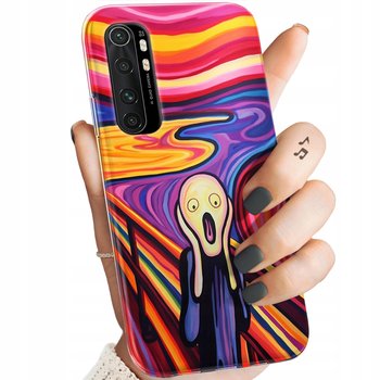 ETUI DO XIAOMI MI NOTE 10 LITE WZORY KRZYK MUNCH EDVARD SCREAM OBUDOWA CASE - Hello Case