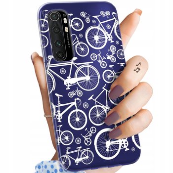 ETUI DO XIAOMI MI NOTE 10 LITE WZORY ROWEROWE Z ROWEREM KOLARZ OBUDOWA CASE - Hello Case