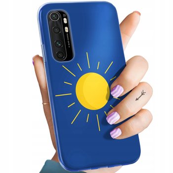 ETUI DO XIAOMI MI NOTE 10 LITE WZORY SŁOŃCE PLANETY SUN OBUDOWA POKROWIEC - Hello Case