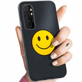 Etui Do Xiaomi Mi Note 10 Lite Wzory Uśmiech Smile Emoji Obudowa Pokrowiec - Hello Case