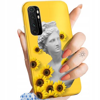 ETUI DO XIAOMI MI NOTE 10 LITE WZORY ŻÓŁTE SŁONECZNE YELLOW OBUDOWA CASE - Hello Case