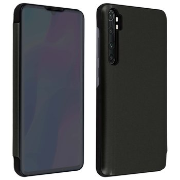 Etui do Xiaomi Mi Note 10 Lite z klapką Translucent Mirror Design - czarne - Avizar