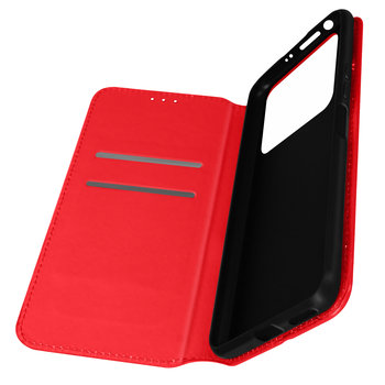 Etui do Xiaomi Poco M4 Pro 4G Wallet Function Video Support - czerwone - Avizar