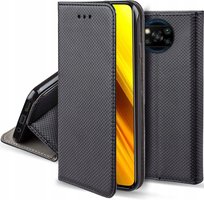 Etui do XIAOMI POCO X3 / X3 PRO SMART MAGNET +SZKŁO 9H