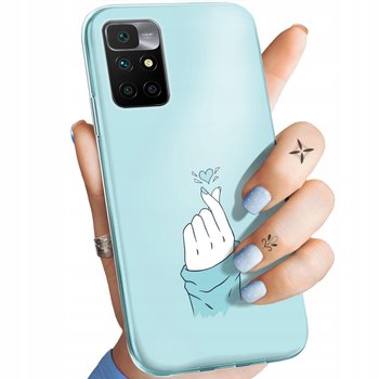 Etui Do Xiaomi Redmi 10 Wzory Niebieskie Blue Blau Obudowa Pokrowiec Case - Hello Case