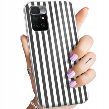 ETUI DO XIAOMI REDMI 10 WZORY PASKI LINIE FALE OBUDOWA POKROWIEC CASE - Hello Case