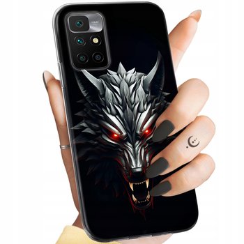 Etui Do Xiaomi Redmi 10 Wzory Wiedźmin Witcher Biały Wilk Dziki Gon Case - Hello Case