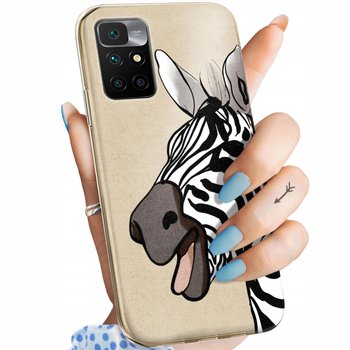 ETUI DO XIAOMI REDMI 10 WZORY ZEBRA ZEBERKA PASKI OBUDOWA POKROWIEC CASE - Hello Case