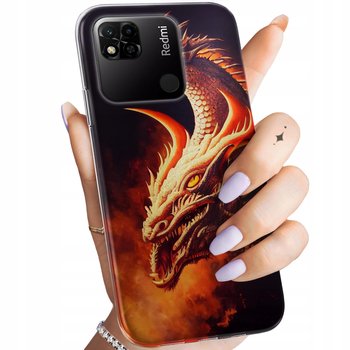 Etui Do Xiaomi Redmi 10A Wzory Smoki Dragon Taniec Smoków Obudowa Pokrowiec - Hello Case