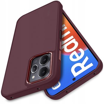 Etui Do Xiaomi Redmi 12 4G Matowe Silicone Case Satynowe Plecki + Szkło 9H - Krainagsm