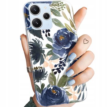 Etui Do Xiaomi Redmi 12 Wzory Kwiaty Kwieciste Flower Obudowa Pokrowiec - Hello Case