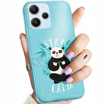 Etui Do Xiaomi Redmi 12 Wzory Panda Bambus Pandy Obudowa Pokrowiec Case - Hello Case