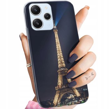 Etui Do Xiaomi Redmi 12 Wzory Paryż Francja Eiffel Obudowa Pokrowiec Case - Hello Case