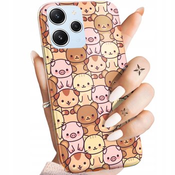 Etui Do Xiaomi Redmi 12 Wzory Zwierzęta Pieski Kotki Lamy Domowe Dziekie - Hello Case