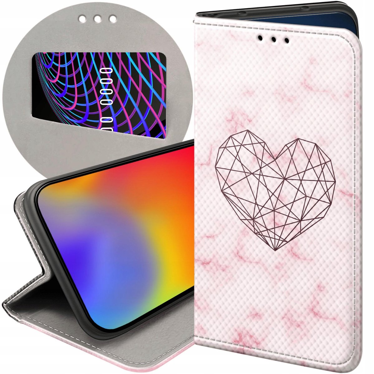 WBWONE Custodia Pelle Portafoglio Per Xiaomi Redmi 12C/11A: Cover Magnetica Libro Con Slot Carte E Supporto Visione - Nero