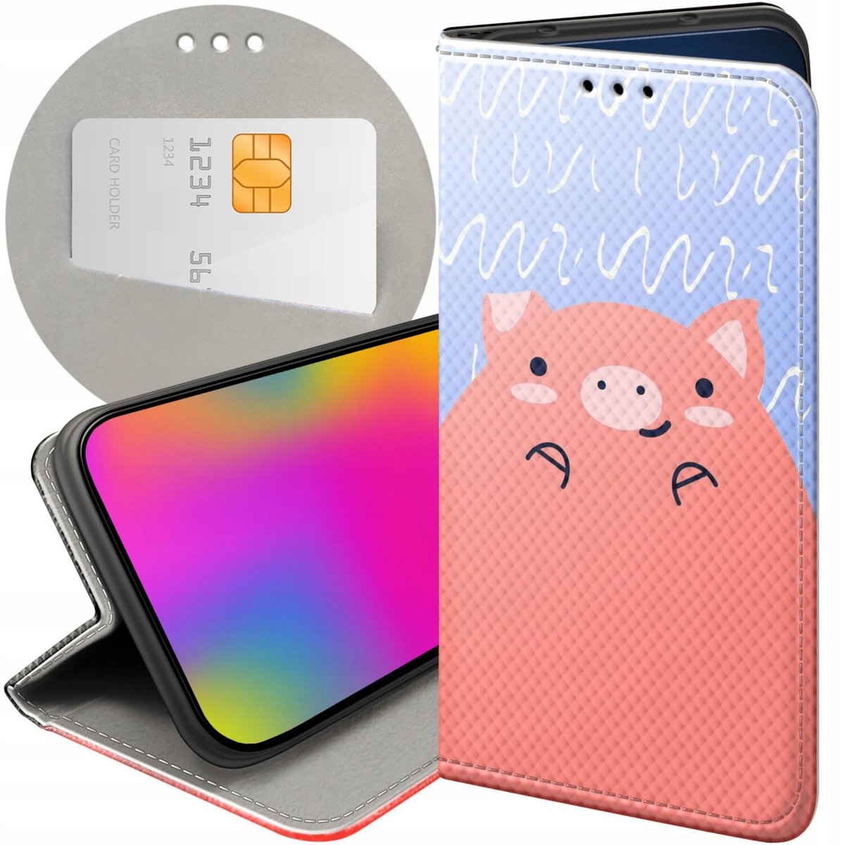 ETUI DO XIAOMI REDMI 12C REDMI 11A POCO C55 WZORY ŚWINKA PEPPA