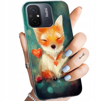 Etui Do Xiaomi Redmi 12C Wzory Liski Lisy Fox Obudowa Pokrowiec Case - Hello Case