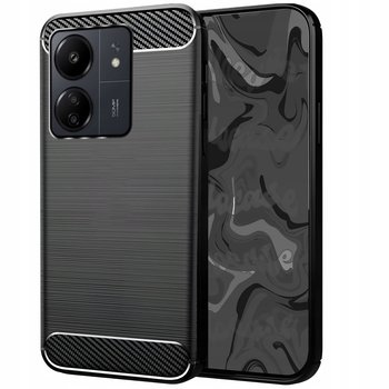 ETUI DO XIAOMI REDMI 13C | PANCERNE KARBON CASE CZARNE - Hello Case
