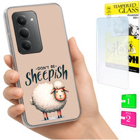 Etui do Xiaomi Redmi 15 4G / 5G 169mm Obudowa Case Plecki Owieczka + SZKŁO FONNEO