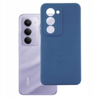 Etui Do Xiaomi Redmi 15 Pokrowiec Obudowa Nakładka Jelly Case Granatowy Mat Futerał Kejs Ochraniacz Okładka Pokrowiec Case Obudowa GSM-HURT
