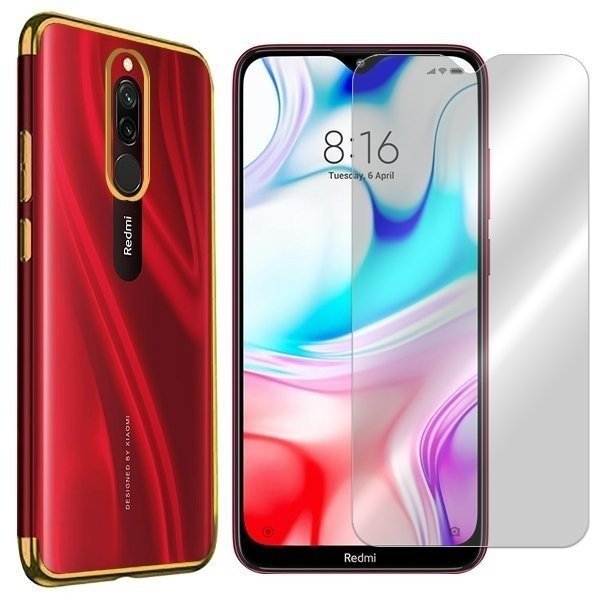 Etui Do Xiaomi Redmi 8 Pokrowiec Ambit SzkŁo 9h Vegacom Sklep Empikcom 