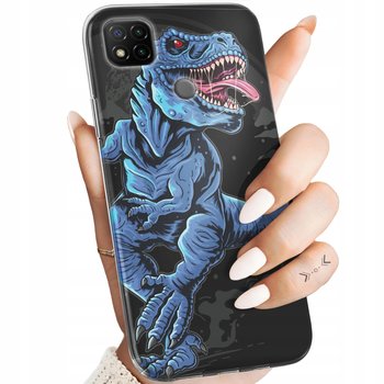 Etui Do Xiaomi Redmi 9C Wzory Dinozaury Reptilia Prehistoryczne Obudowa - Hello Case