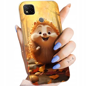 Etui Do Xiaomi Redmi 9C Wzory Jeżyk Jeż Jeżyki Obudowa Pokrowiec Case - Hello Case