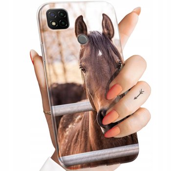 Etui Do Xiaomi Redmi 9C Wzory Konie Kuce Pegazy Obudowa Pokrowiec Case - Hello Case
