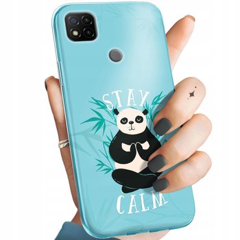 Etui Do Xiaomi Redmi 9C Wzory Panda Bambus Pandy Obudowa Pokrowiec Case - Hello Case