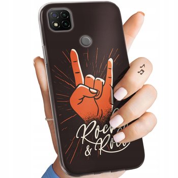 ETUI DO XIAOMI REDMI 9C WZORY ROCKOWE ROCK ROCK AND ROLL GITARA PUNK CASE - Hello Case