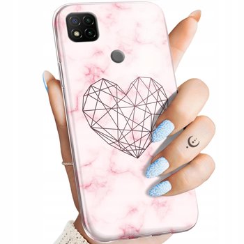 Etui Do Xiaomi Redmi 9C Wzory Serce Serduszka Miłość Obudowa Pokrowiec Case - Hello Case
