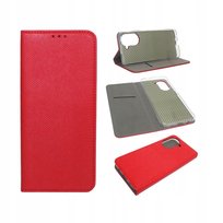 Etui Do Xiaomi Redmi A5 Smart Magnet Czerwony Pokrowiec Obudowa Case Futerał Kejs Ochraniacz Okładka Pokrowiec Case Z Klapką Obudowa Z Kieszonką Na Kartę