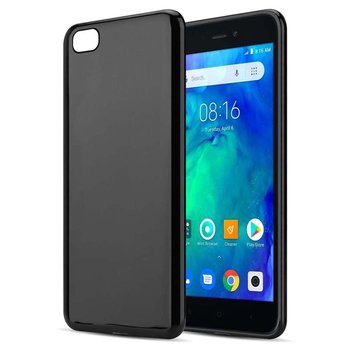 Etui Do Xiaomi RedMi GO Pokrowiec w CZARNY Obudowa Ochronny TPU Silikon Case Cover Cadorabo - Cadorabo