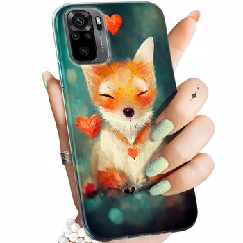 Etui Do Xiaomi Redmi Note 10 Wzory Liski Lisy Fox Obudowa Pokrowiec Case - Hello Case