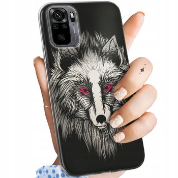 Etui Do Xiaomi Redmi Note 10 Wzory Wilk Wilkołak Wolf Wilczyca Obudowa Case - Hello Case