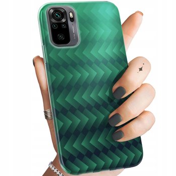 Etui Do Xiaomi Redmi Note 10 Wzory Zielone Grassy Green Obudowa Pokrowiec - Hello Case