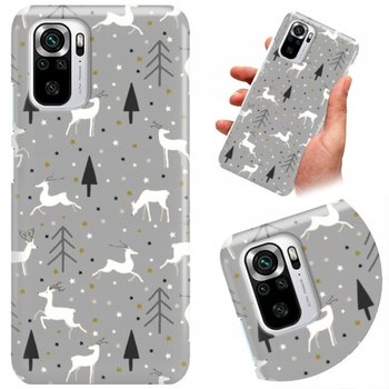 ETUI DO XIAOMI REDMI NOTE 10S Święta Zima Wzory - Funnycase