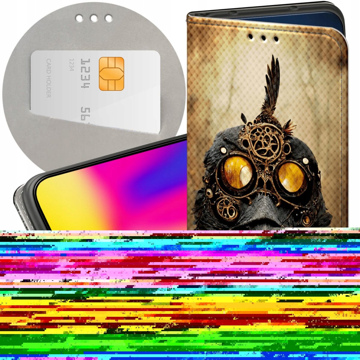 ETUI DO XIAOMI REDMI NOTE 12 PRO PLUS WZORY STEAMPUNK MASZYNY ...