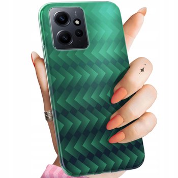 Etui Do Xiaomi Redmi Note 12 Wzory Zielone Grassy Green Obudowa Pokrowiec - Hello Case