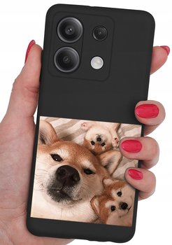 Etui do Xiaomi Redmi Note 13 5G CASE WZORY SOFT MATT PLECKI + SZKŁO 9H - Krainagsm