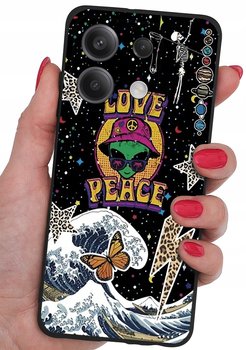 Etui do Xiaomi Redmi Note 13 5G CASE WZORY SOFT MATT PLECKI + SZKŁO 9H - Krainagsm