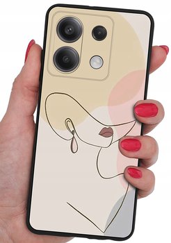 Etui do Xiaomi Redmi Note 13 5G CASE WZORY SOFT MATT PLECKI + SZKŁO 9H - Krainagsm