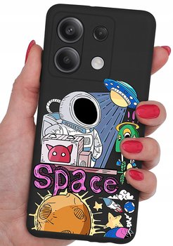 Etui do Xiaomi Redmi Note 13 5G CASE WZORY SOFT MATT PLECKI + SZKŁO 9H - Krainagsm