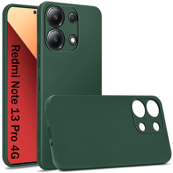 Etui do Xiaomi Redmi Note 13 Pro 4G SILIKON MATT + SZKŁO OCHRONNE 9H - Krainagsm