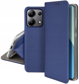 Etui do Xiaomi Redmi Note 13 Pro 4G SMART MAGNET CASE PORTFEL + SZKŁO 9H - Krainagsm